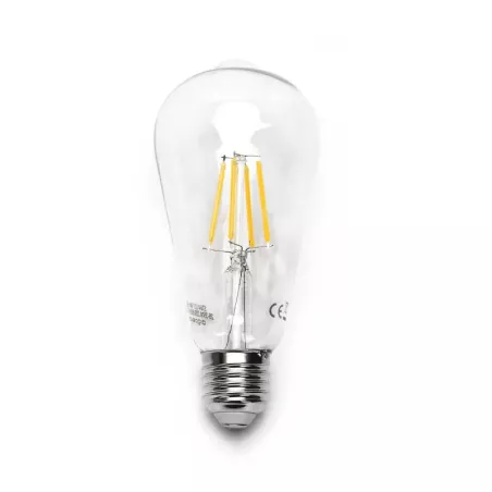 Żarówka LED Filament ST64 retro E27 10W/230V biała ciepła 1100lm - 8433325358396
