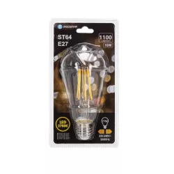 Żarówka LED Filament ST64 retro E27 10W/230V biała ciepła 1100lm - 8433325358396