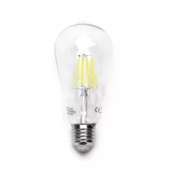 Żarówka LED Filament ST64 retro E27 12W/230V biała zimna 1320lm - 8433325358433