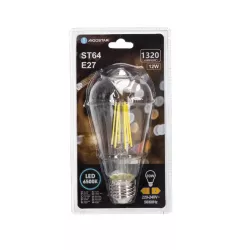 Żarówka LED Filament ST64 retro E27 12W/230V biała zimna 1320lm - 8433325358433