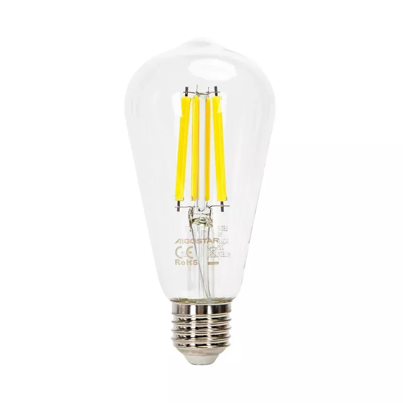 Żarówka LED Filament ST64 retro E27 16W/230V biała zimna 1760lm - 8433325358495