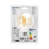 Żarówka LED 10W/230V Filament kula G95 E27 barwa bursztynowa 110lm - 8433325358594