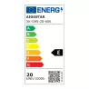 Żarówka LED 20W/230V Filament kula G95 E27 barwa biała zimna 2200lm - 8433325358679