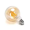 Żarówka LED 20W/230V Filament kula G95 E27 barwa bursztynowa 2200lm - 8433325358686