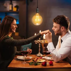 Żarówka LED 20W/230V Filament kula G95 E27 barwa bursztynowa 2200lm - 8433325358686