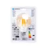 Żarówka LED 20W/230V Filament kula G95 E27 barwa bursztynowa 2200lm - 8433325358686