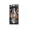 Żarówka świecowa LED 6W/230V Filament C35 E27 biała zimna 660lm - 8433325358709