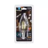 Żarówka świecowa LED 6W/230V Filament C35 E14 biała zimna 660lm - 8433325358730