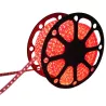 Czerwona taśma LED 230V wysokonapięciowa 8mm 60led/m szpula 50mb IP65 - 8433325188566