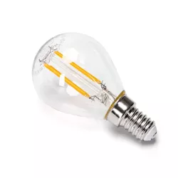 Żarówka LED 6W/230V Filament kulaka G45 E14 barwa biała ciepła 660lm - 8433325358815