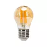 Żarówka LED 8W/230V Filament kulka G45 E27 barwa bursztynowa 880lm - 8433325358860