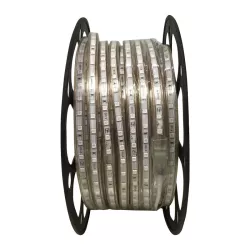 Zielona taśma LED 230V wysokonapięciowa 8mm 60led/m szpula 50mb IP65 - 8433325188573
