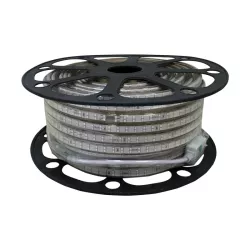 Zielona taśma LED 230V wysokonapięciowa 10mm 180led/7w/m 50mb IP65 - 8433325188603