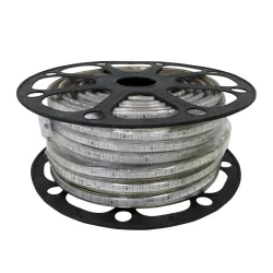 Niebieska taśma LED 230V wysokonapięciowa 10mm 180led/7w/m 50mb IP65 - 8433325188610