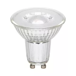 Żarówka LED GU10 3W 2700K z możliwością ściemniania i szklanym kloszem - 8433325363741