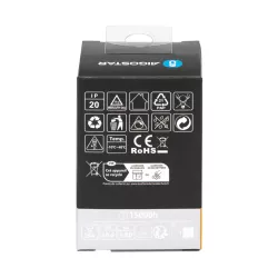 Żarówka LED GU10 3W 2700K z możliwością ściemniania i szklanym kloszem - 8433325363741