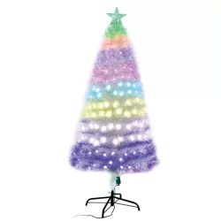 Niskonapięciowe drzewko światłowodowe, wysokość 210 cm, RGBY - 8433325368517