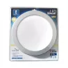 Ultracienki downlight LED E6 20W okrągły srebrny 3000K ciepły - 8433340001239