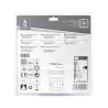 Ultracienki downlight LED E6 12W kwadratowy 160° 3000K ciepły - 8433340005008