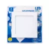 Ultracienki downlight LED E6 16W kwadratowy 160° 3000K ciepły - 8433340005039