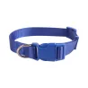 PLAIN IMITATION NYLON DOG COLLAR W1.0*L20-30CM ORANGE/BLACK/BLUE/GREEN - 8719138017256