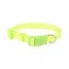 PLAIN IMITATION NYLON DOG COLLAR W1.0*L20-30CM ORANGE/BLACK/BLUE/GREEN - 8719138017256