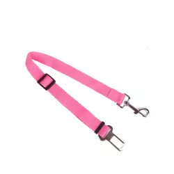 SIMPLE DOG SAFETY BELT W2.5*L45-60CM RED/PINK/BLACK/BLUE - 8719138018079