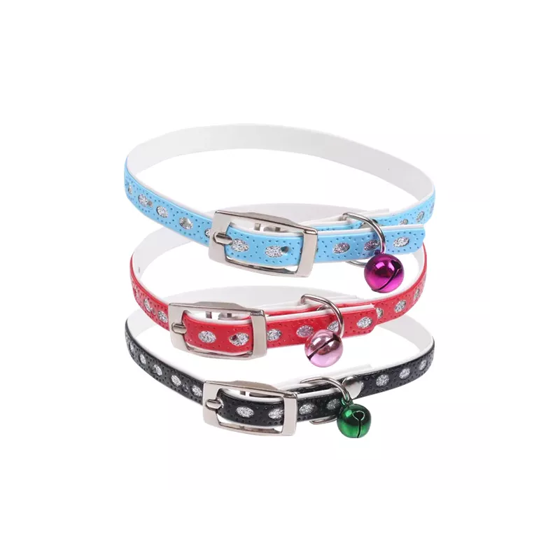 Obroże z dzwoneczkiem PU - 8719138018765