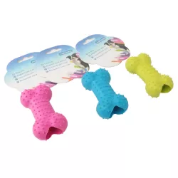 Kość na przysmaki pusta w środku zabawka gryzak dla psa szczeniąt - 8719138032624