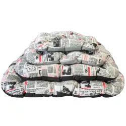 Przytulna poduszka do spania z nadrukiem dla zwierząt - 8719138037254