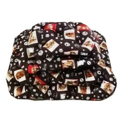 Przytulna poduszka do spania z nadrukiem dla zwierząt - 8719138037254