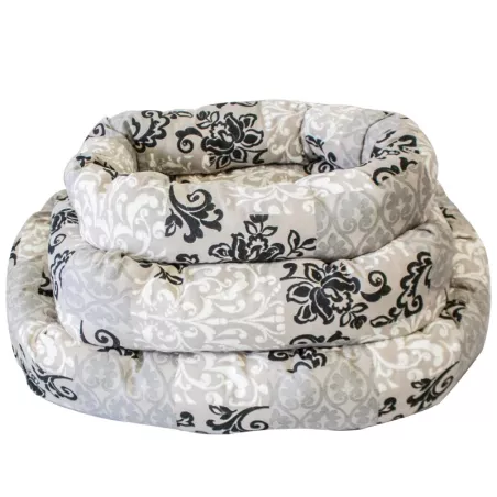 3-częściowe przytulne okrągłe legowisko z nadrukiem - 8719138037261