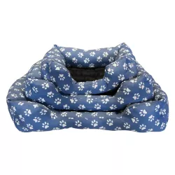 3-częściowe przytulne kwadratowe legowisko z nadrukiem - 8719138037278