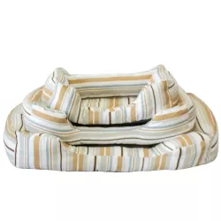 3-częściowe przytulne kwadratowe legowisko z nadrukiem - 8719138037278