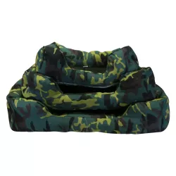 3-częściowe przytulne kwadratowe legowisko z nadrukiem - 8719138037278