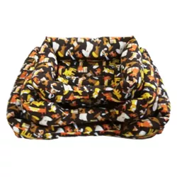 3-częściowe przytulne kwadratowe legowisko z nadrukiem - 8719138037278