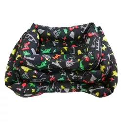 3-częściowe przytulne kwadratowe legowisko z nadrukiem - 8719138037278