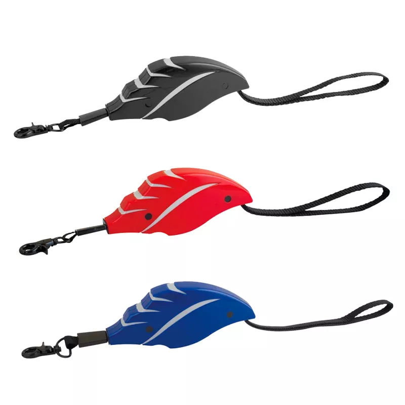 PET RETRACTABLE LEASH L1.3M 20KG RED/BLUE/BLACK - 8719138037315