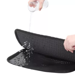 Mata 45x60cm przed kuwetę dla kotów zapobiega roznoszeniu żwirku - 8719138037704