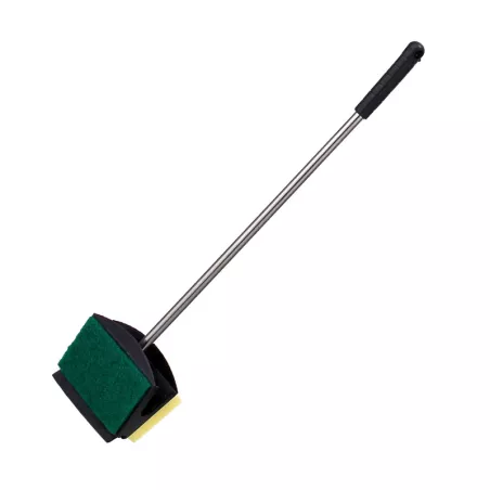 Szczotka S 36x7cm do akwarium dwustronna ze skrobakiem do glonów - 8719138038398