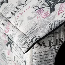 Aksamitny domek z nadrukiem dla psa - 8719138039012