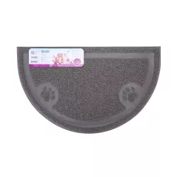 Mata 59x36 cm dla zwierząt antypoślizgowa pod miski lub kuwetę półkole - 8719138041572