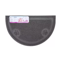 Mata 59x36 cm dla zwierząt antypoślizgowa pod miski lub kuwetę półkole - 8719138041572