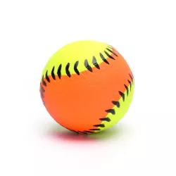 Fluorescencyjna piłka baseballowa z gumowej pianki - 8719138043675