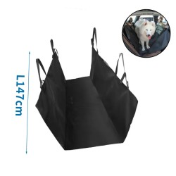 Pokrowiec na fotel samochodowy dla psa, 147×145cm - 8719138043750