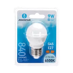 LED G45 E27 9W - 8433325191559