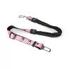 ELESTIC PADDED DOG SAFETY BELT W2.5*L70-90CM BLUE/PINK/GREEN/DARK BLUE - 8719138046508