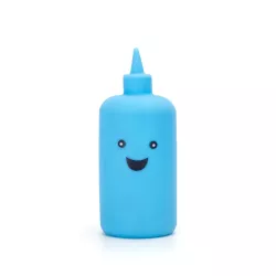 Piszcząca winylowa zabawka w kształcie butelki dla psa - 8719138047901