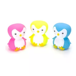 Piszcząca winylowa zabawka w kształcie pingwina dla psa - 8719138047925