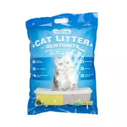 Bentonitowy żwirek 3.8l/3.2kg dla kota ziarno 1-4mm zapach cytrynowy - 8719138048311